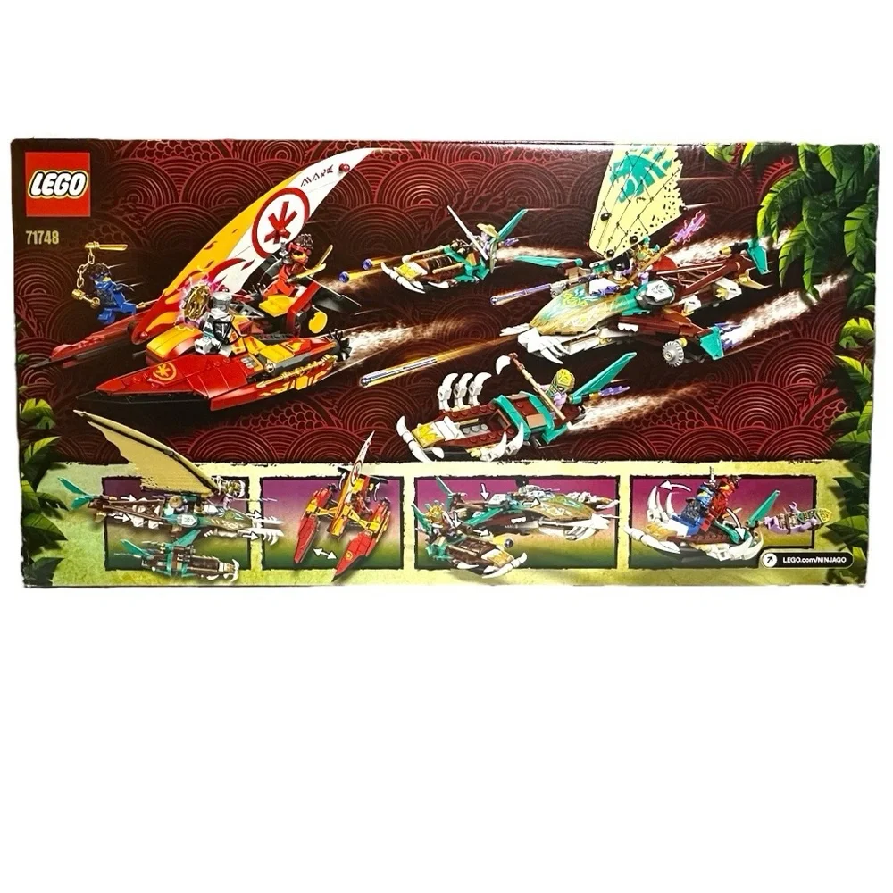 LEGO Ninjago The Island Catamaran Sea Battle 71748 Retired New Sealed - Picture 2 of 6